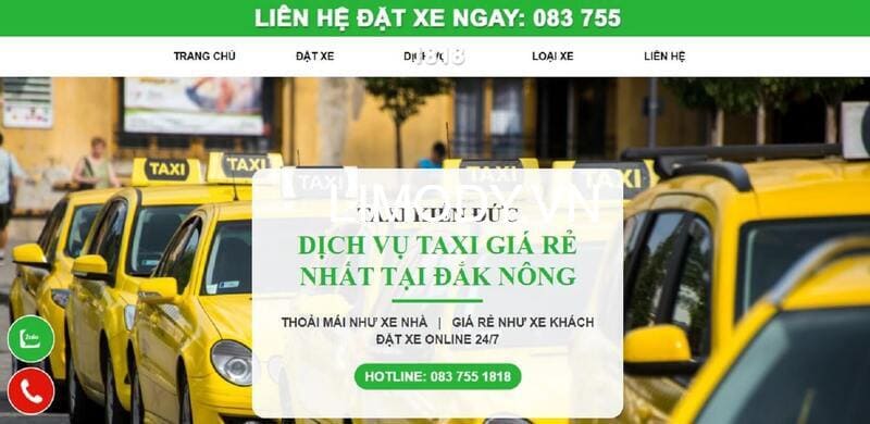13 Hãng taxi Kiến Đức Đắk Nông số điện thoại tổng đài