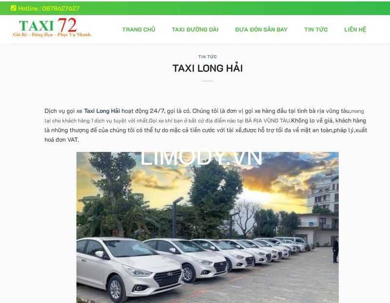 15 Hãng taxi Long Hải Vũng Tàu số điện thoại tổng đài