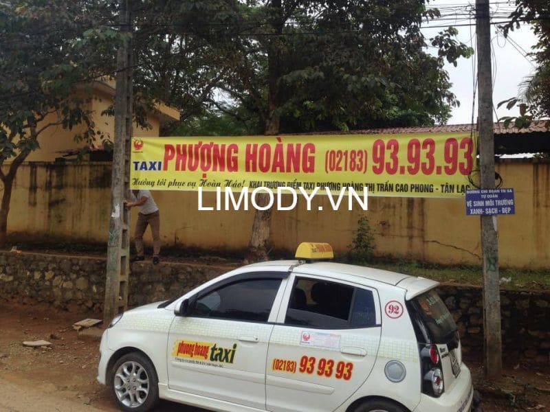 11 Hãng taxi Lương Sơn Hòa Bình số điện thoại tổng đài