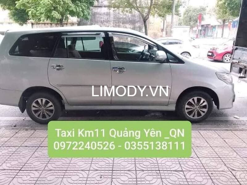 15 Hãng taxi Quảng Yên Quảng Ninh số điện thoại tổng đài