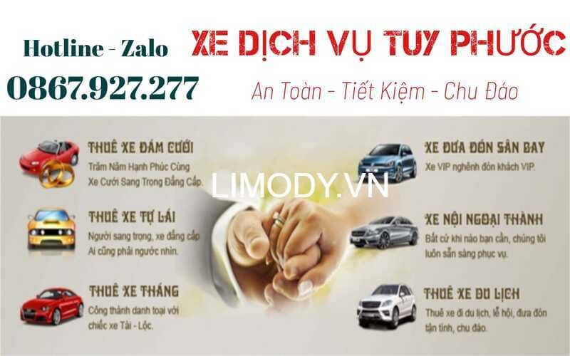 15 Hãng taxi Tuy Phước Bình Định số điện thoại tổng đài