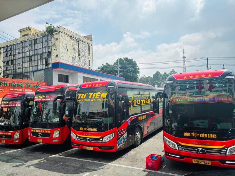 Top 10 Nhà xe từ bến xe An Sương đi Kiên Giang Hà Tiên Rạch Giá