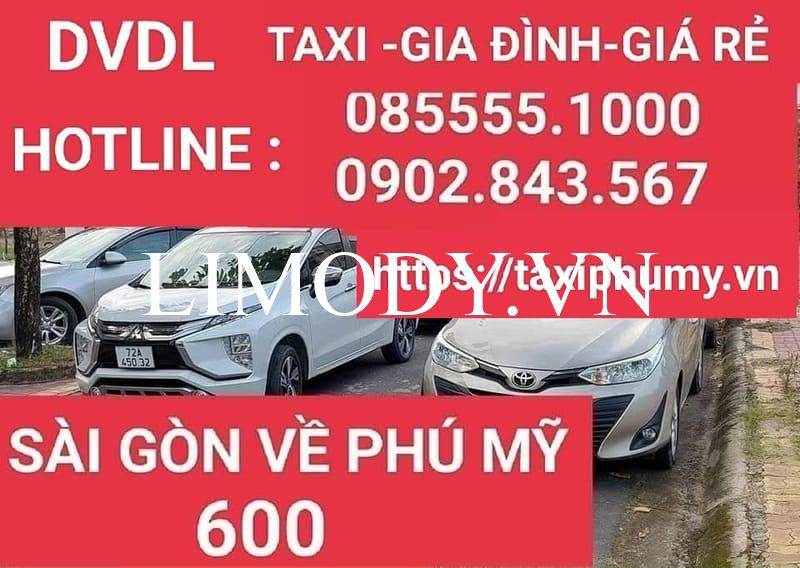 Top 12 Hãng taxi Tân Thành thị xã Phú Mỹ số điện thoại