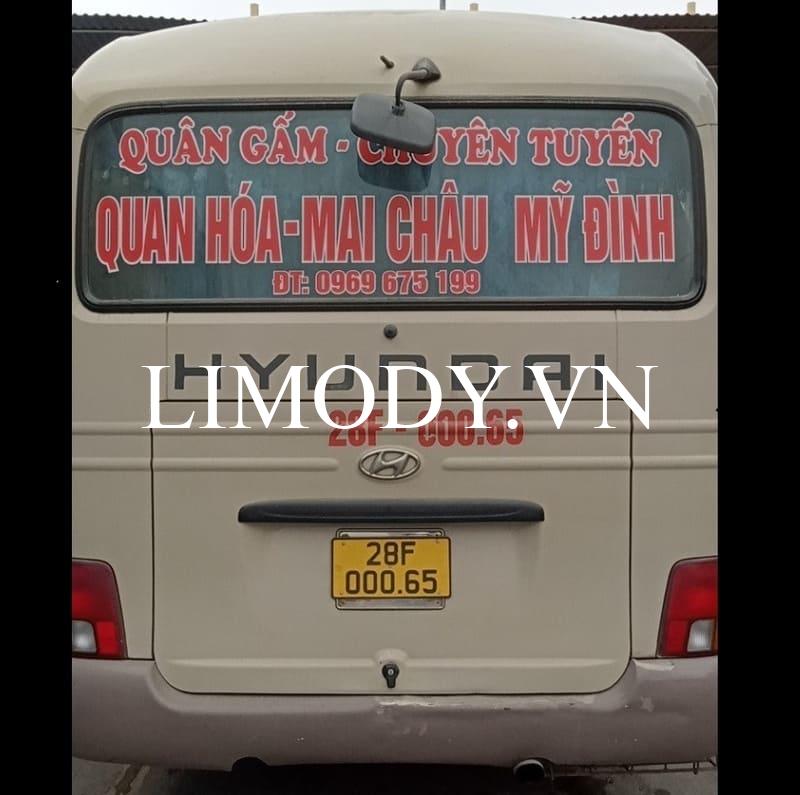 13 Nhà xe xe Hòa Bình Thanh Hóa limousine giường nằm chất lượng