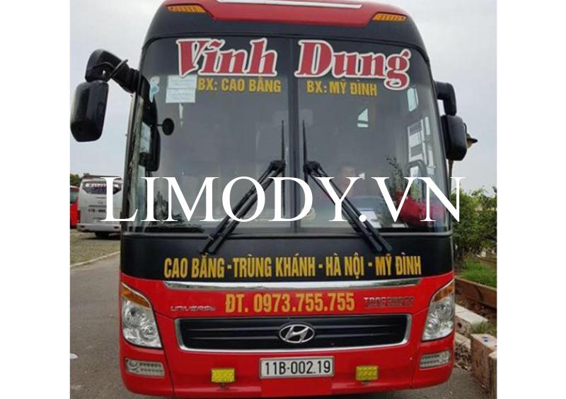 Top 9 Hãng xe khách Cao Bằng Mỹ Đình limousine giường nằm