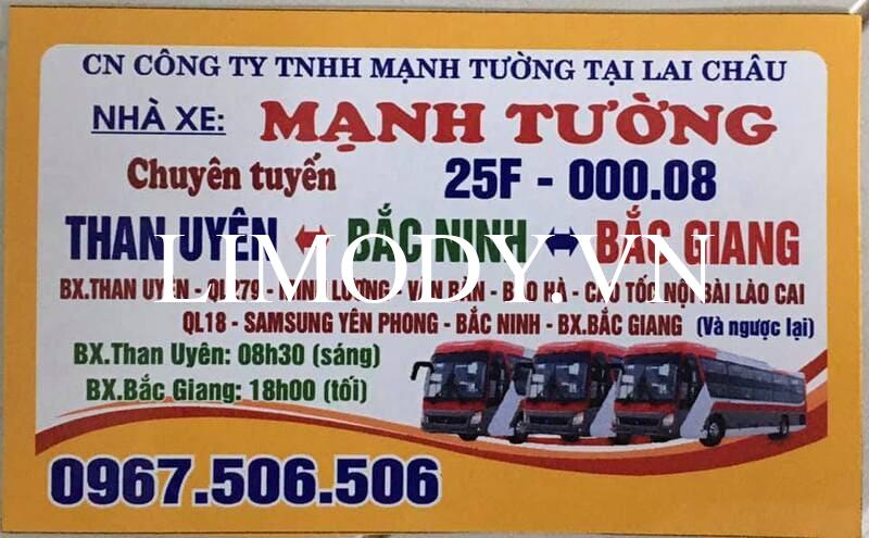 10 Nhà xe khách Than Uyên Mỹ Đình limousine giường nằm