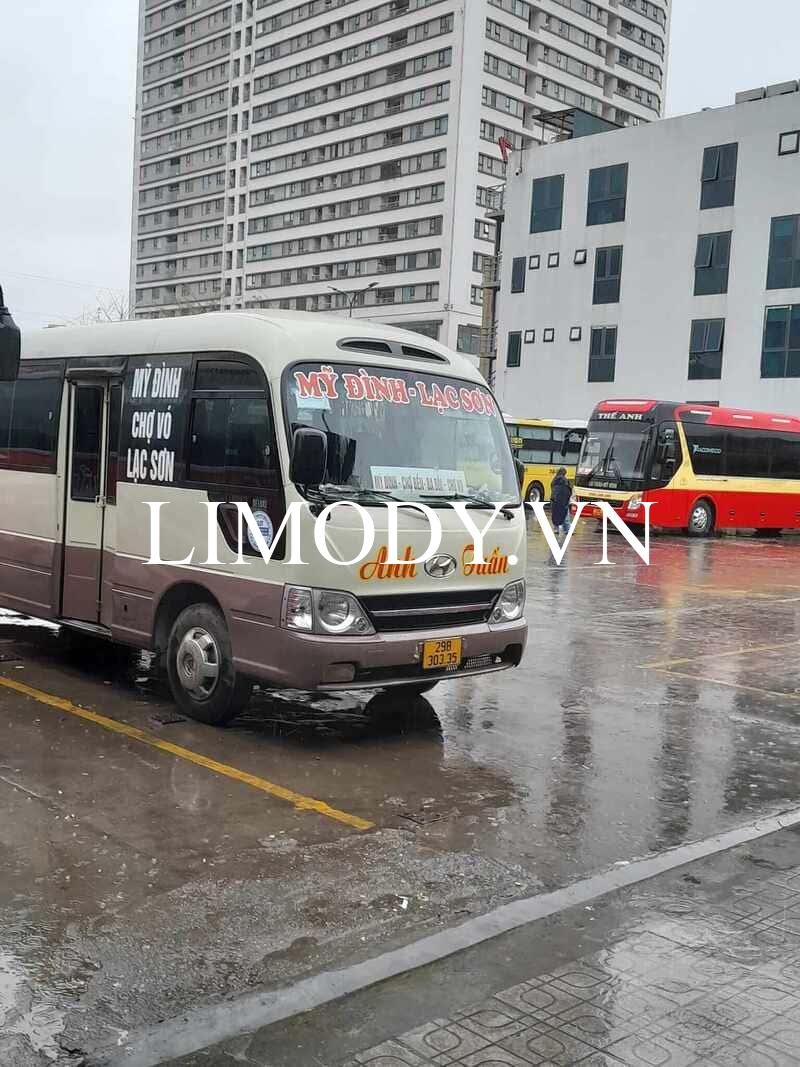 14 Hãng xe Mỹ Đình Hòa Bình vé xe khách limousine giường nằm