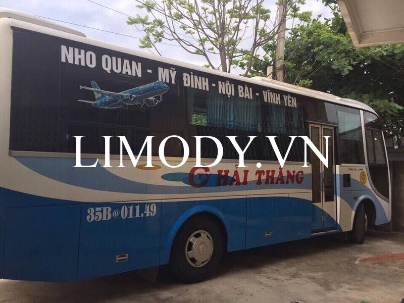 10 Nhà xe Mỹ Đình Nho Quan đặt vé xe khách giường nằm