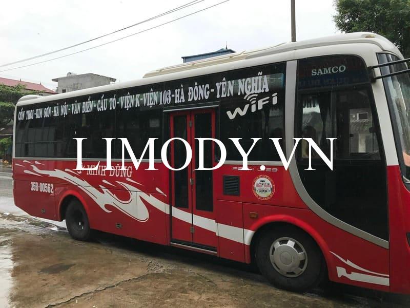 12 Nhà xe Mỹ Đình Ninh Bình đặt vé xe khách limousine giường nằm