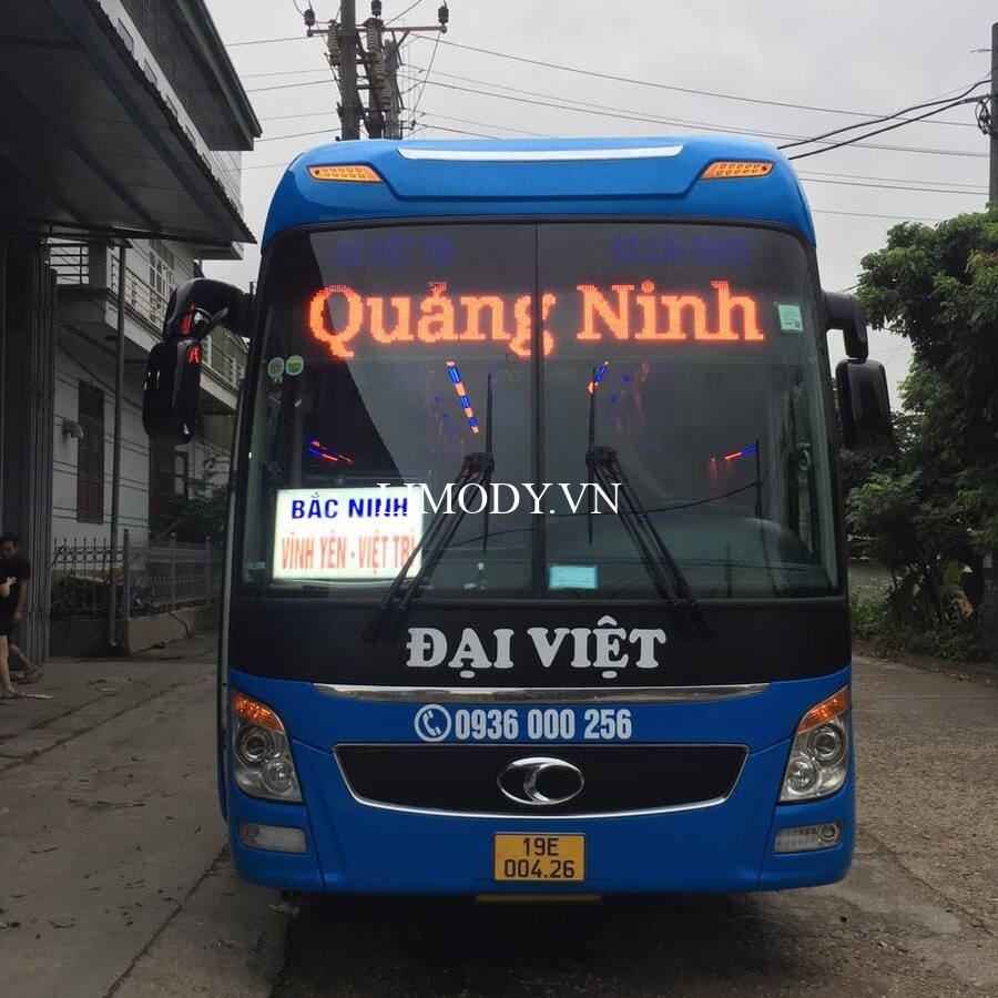 13 Nhà xe Phú Thọ Quảng Ninh xe khách Việt Trì đi Móng Cái