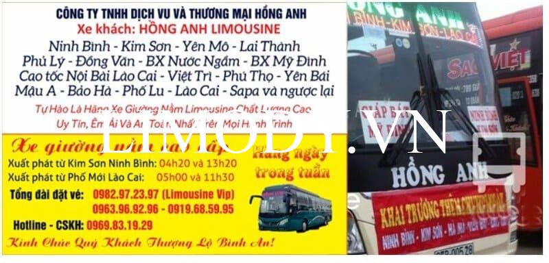 Top 13 Nhà xe Sapa đi Ninh Bình Lào Cai về Nho Quan Kim Sơn