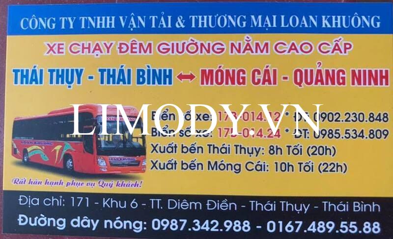 Top 18 Nhà xe Thái Bình Quảng Ninh limousine xe khách giường nằm