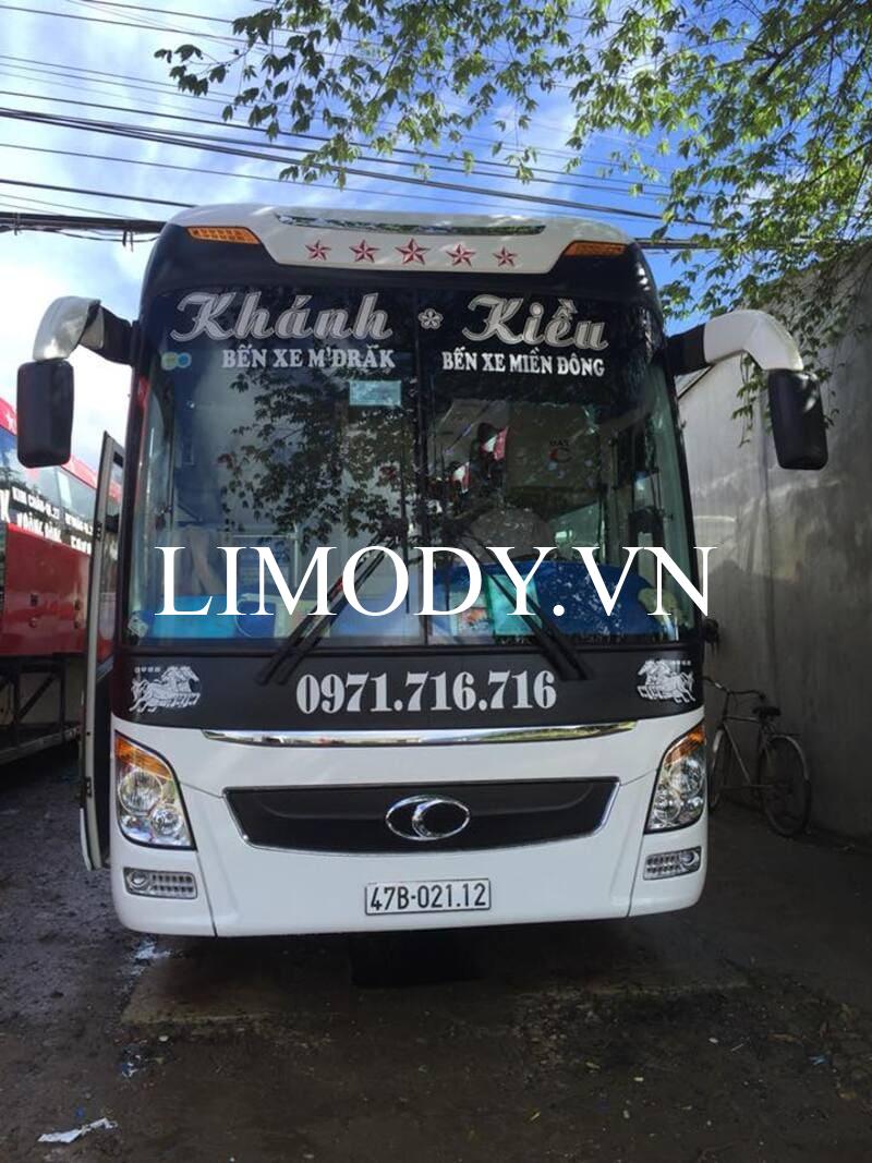 Nhà xe Khánh Kiều: Từ Hồ Chí Minh đi các huyện ở Đắk Lắk 