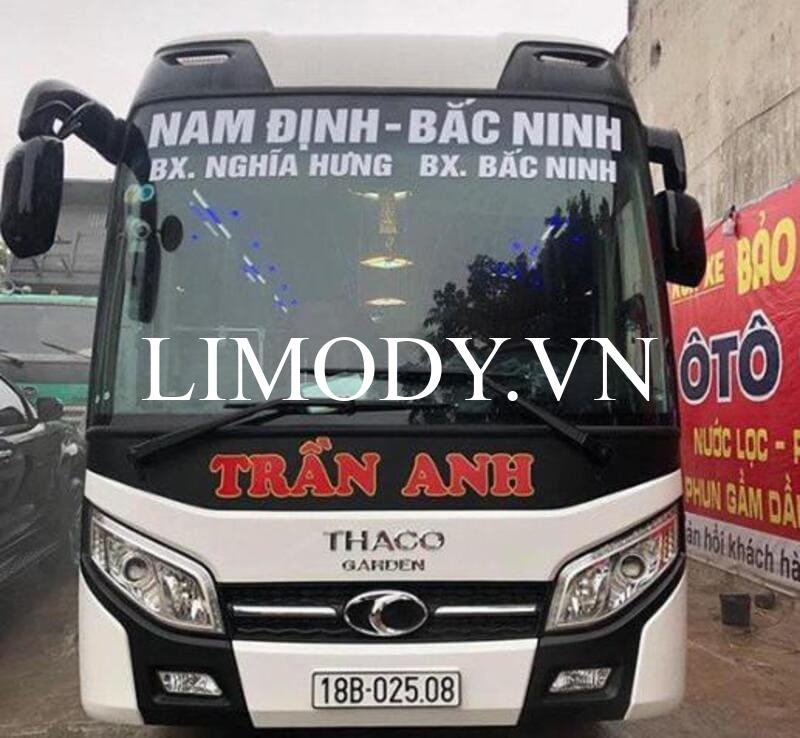 Nhà xe Trần Anh Hà Tĩnh đi Nam Định Nghệ An Hà Nội Bắc Ninh