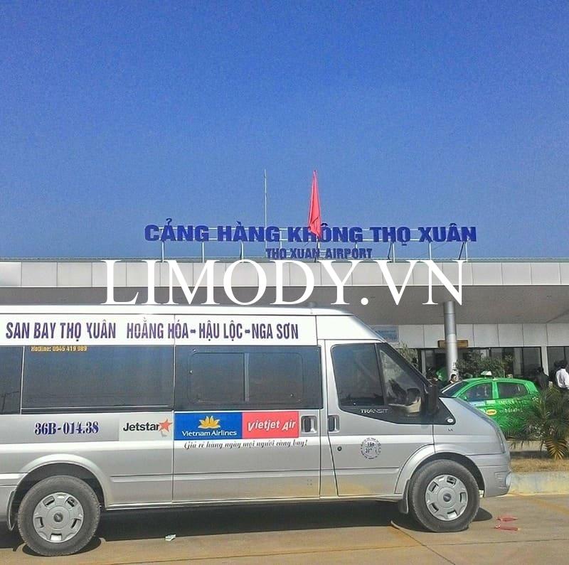Top 9 Nhà xe đưa đón sân bay Thọ Xuân - Thanh Hóa