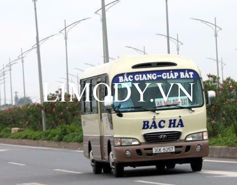 Top 10 Nhà xe khách từ bến xe Giáp Bát Bắc Giang
