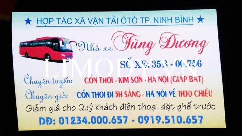 Top 4 Nhà xe khách Cồn Thoi Giáp Bát limousine giường nằm