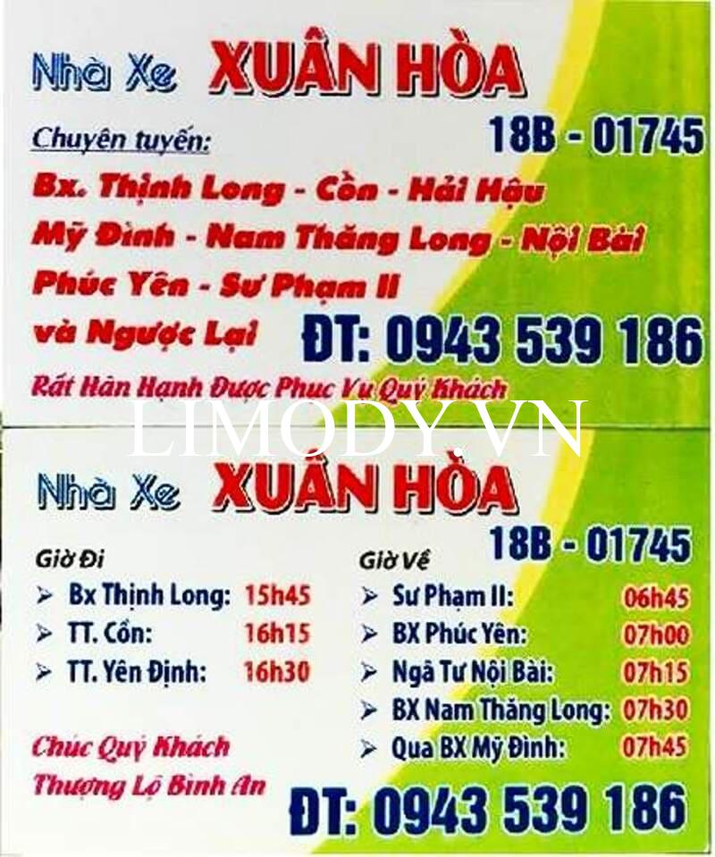 10 Nhà xe Mỹ Đình Tam Đảo limousine giường nằm tốt nhất