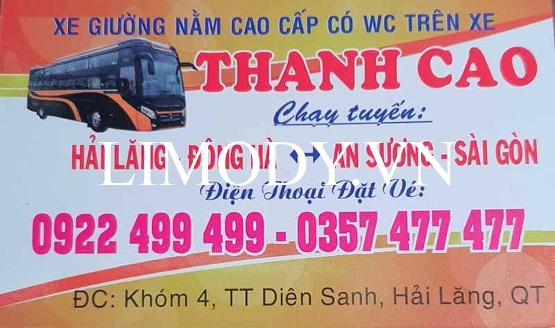 16 Nhà xe Quảng Trị Sài Gòn đi Đông Hà vé xe khách giường nằm