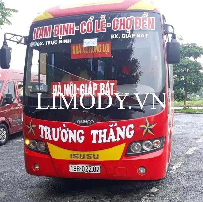Top 5 Nhà xe Trực Ninh Giáp Bát đặt vé theo số điện thoại