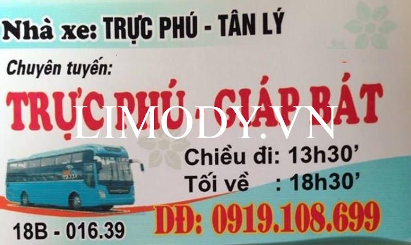 Top 7 Nhà xe Trực Phú Giáp Bát uy tín số điện thoại liên hệ