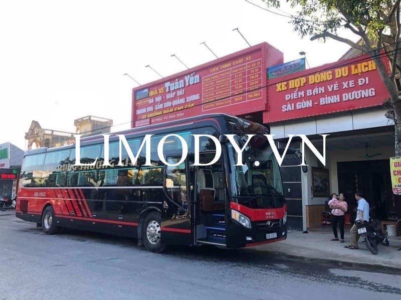 Nhà xe Tuân Yến: Đặt xe Hà Nội đi Ninh Bình Hưng Yên Thanh Hóa