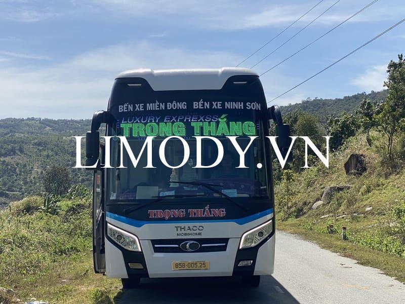 Xe Trọng Thắng: Điện thoại đặt xe Khánh Sơn Sài Gòn đi Ninh Thuận