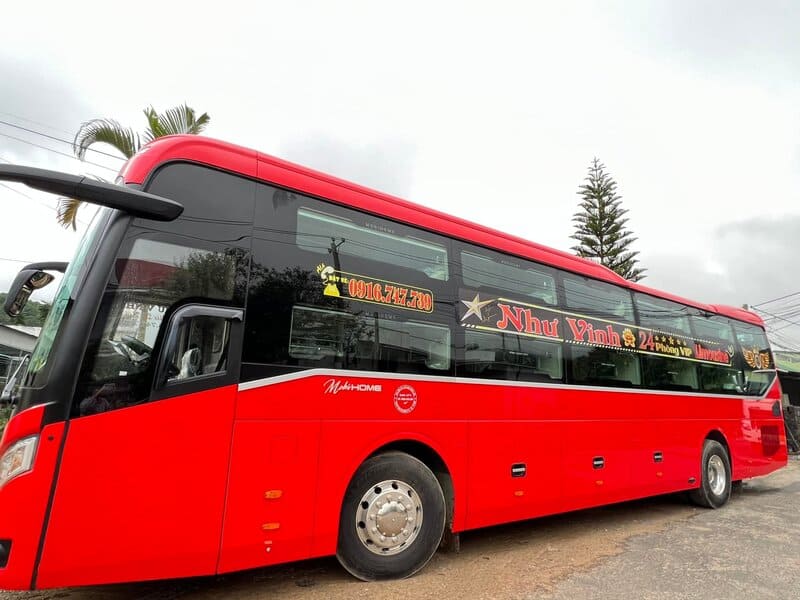 Nhà xe Như Vinh: Số điện thoại đặt vé từ TPHCM đi Lâm Đồng
