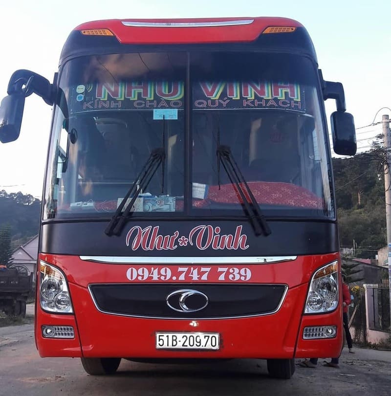 Nhà xe Như Vinh: Số điện thoại đặt vé từ TPHCM đi Lâm Đồng