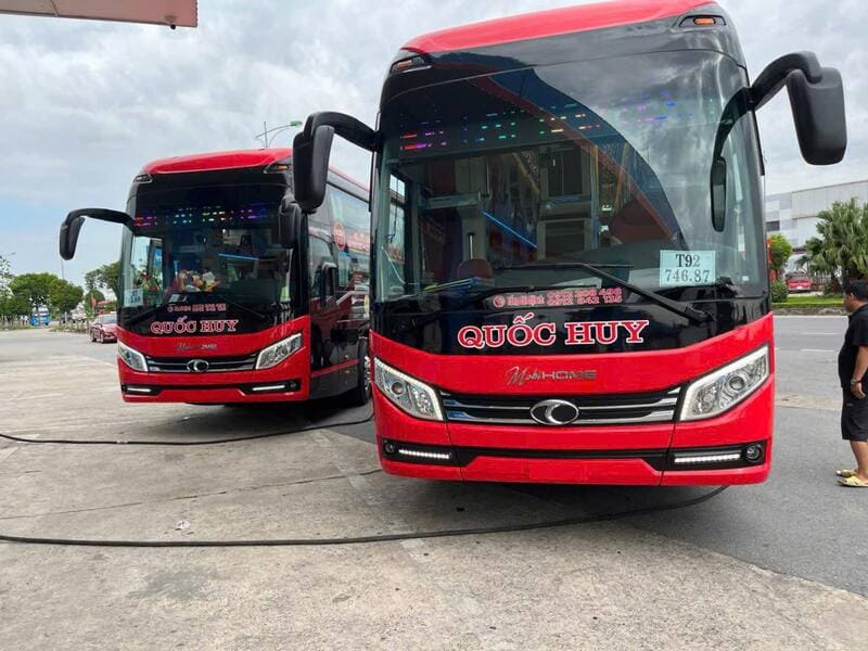 Nhà xe Quốc Huy: Lịch trình, giá vé và số điện thoại tổng đài
