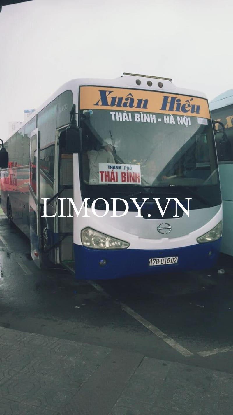 Nhà xe Xuân Hiếu: Số điện thoại đặt vé xe từ Thái Bình đi Hà Nội