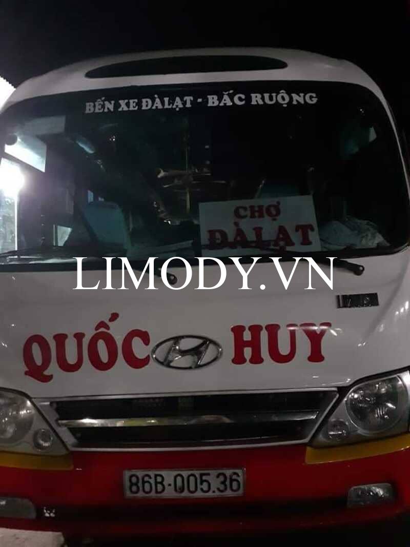 Xe Quốc Huy: Lịch trình, giá vé và số điện thoại tổng đài