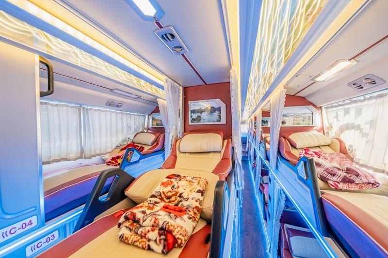 5 Nhà xe Nhơn Trạch đi Nha Trang đặt vé xe khách giường nằm