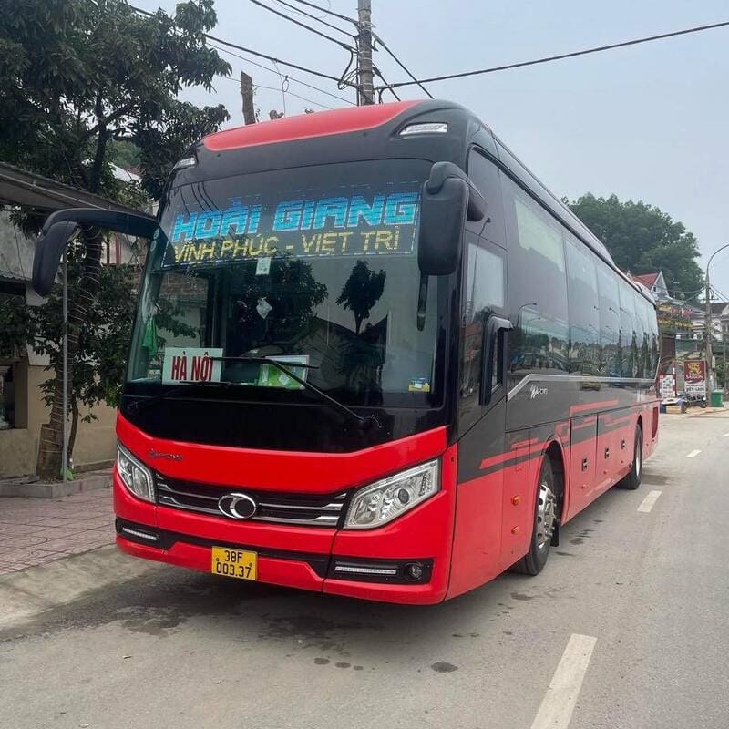 Nhà xe Hoài Giang: Số điện thoại đặt vé xe đi Hương Sơn Hà Tĩnh