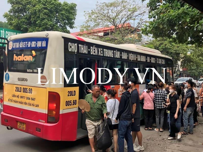 Top 11 Tuyến xe buýt xe bus Thái Nguyên vé chỉ 10k lịch trình A-Z