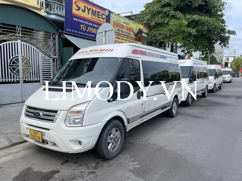 Top 6 Nhà xe Hạ Long Thái Bình đặt vé limousine đưa đón vé 110k