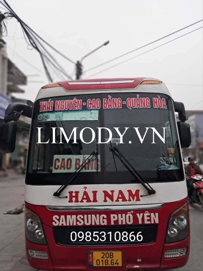 10 Nhà xe Thái Nguyên Cao Bằng số điện thoại xe khách limousine