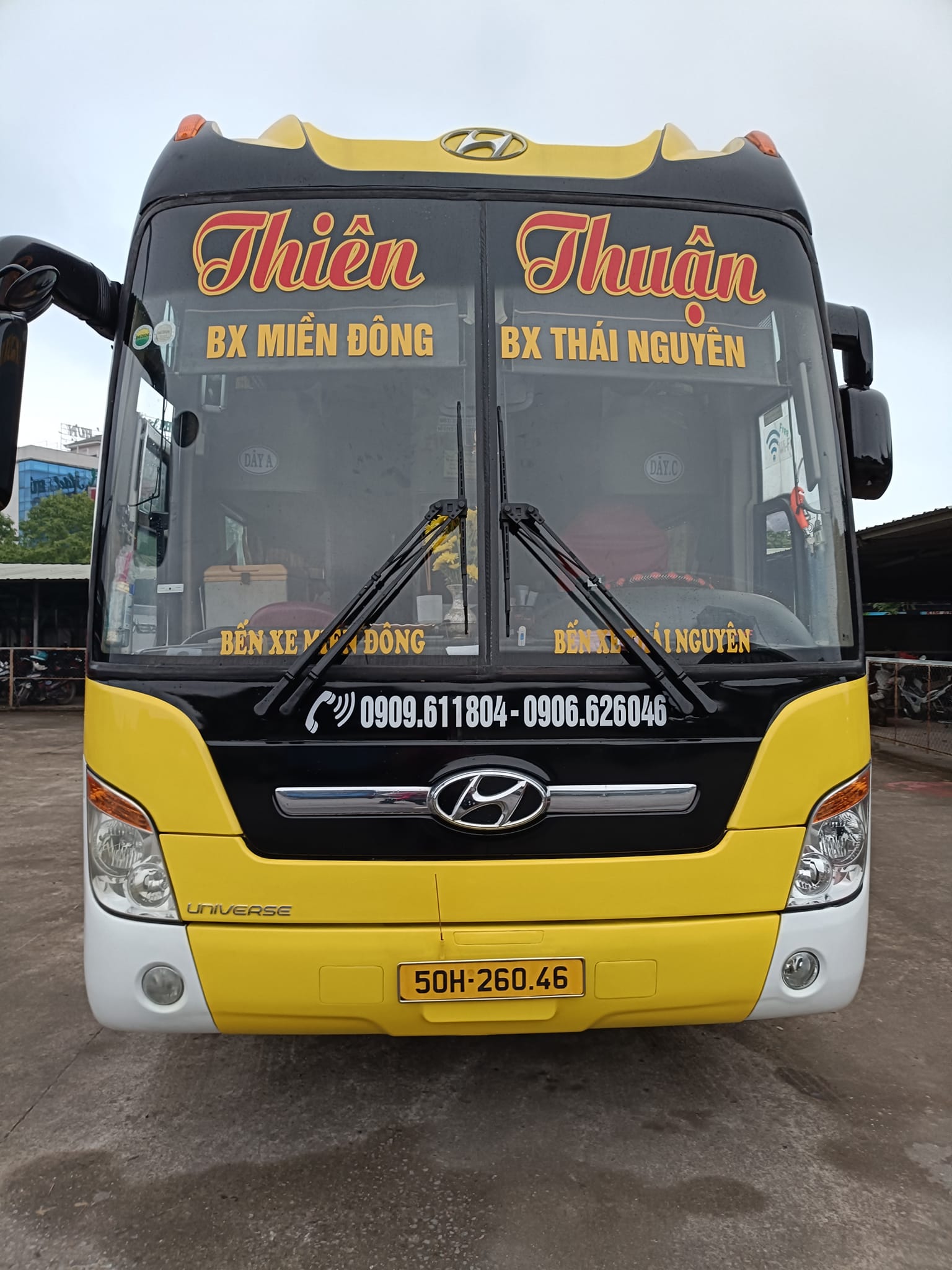 9 Nhà xe Thái Nguyên Quảng Bình Đồng Hới có số điện thoại