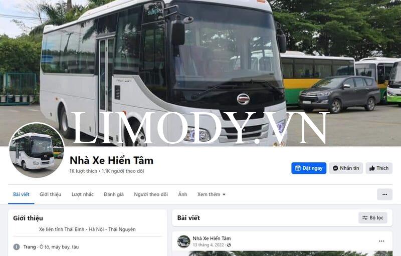 Top 4 Nhà xe Tiền Hải Thái Nguyên chỉ 120k/vé kèm số điện thoại