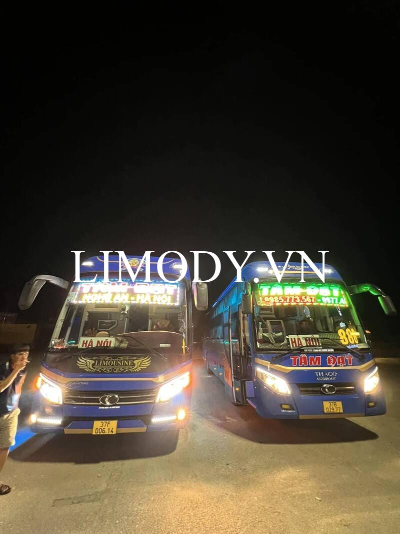 Nhà xe Tâm Đạt từ Nghệ An đi Hà Nội Thanh Hóa Hải Dương