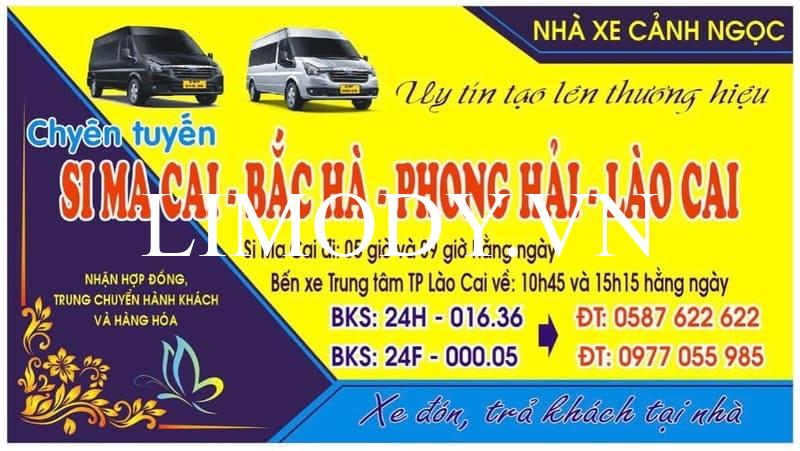 Top 6 Nhà xe Bắc Hà Lào Cai đặt vé xe khách Lào Cai đi Bắc Hà