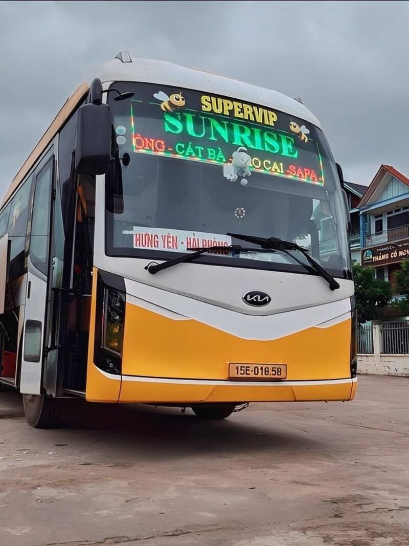 16 Nhà xe Hải Phòng Lào Cai Sapa xe khách limousine giường nằm