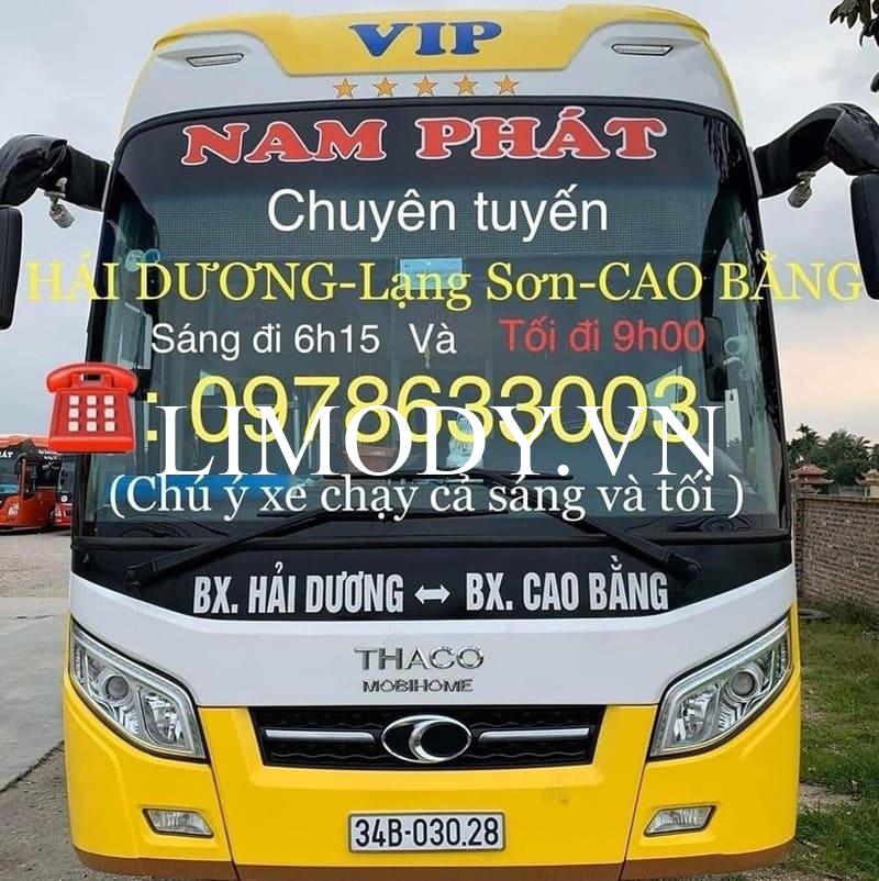 Top 3 Nhà xe Hải Dương Cao Bằng đặt vé xe khách số điện thoại