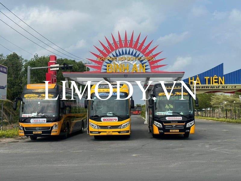 7 Nhà xe từ bến xe Rạch Sỏi đi Sài Gòn limousine giường nằm