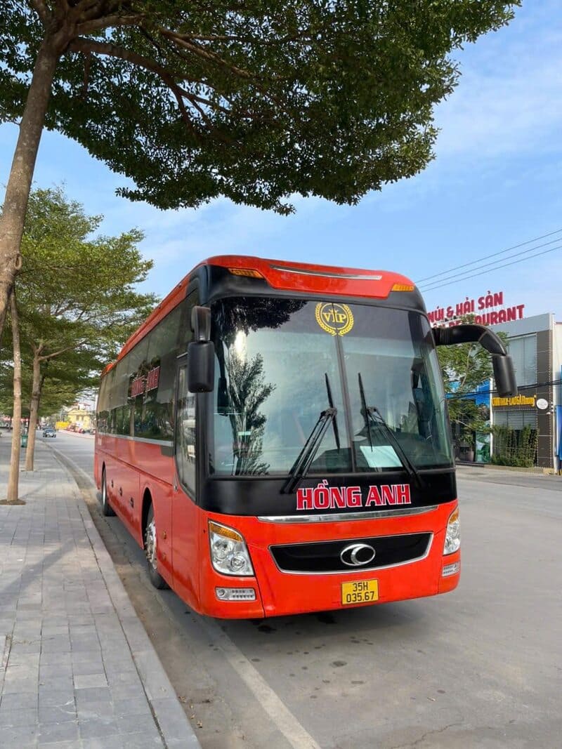 Nhà xe Hồng Anh Ninh Bình Lào Cai Sapa Đồng Văn Hà Nội