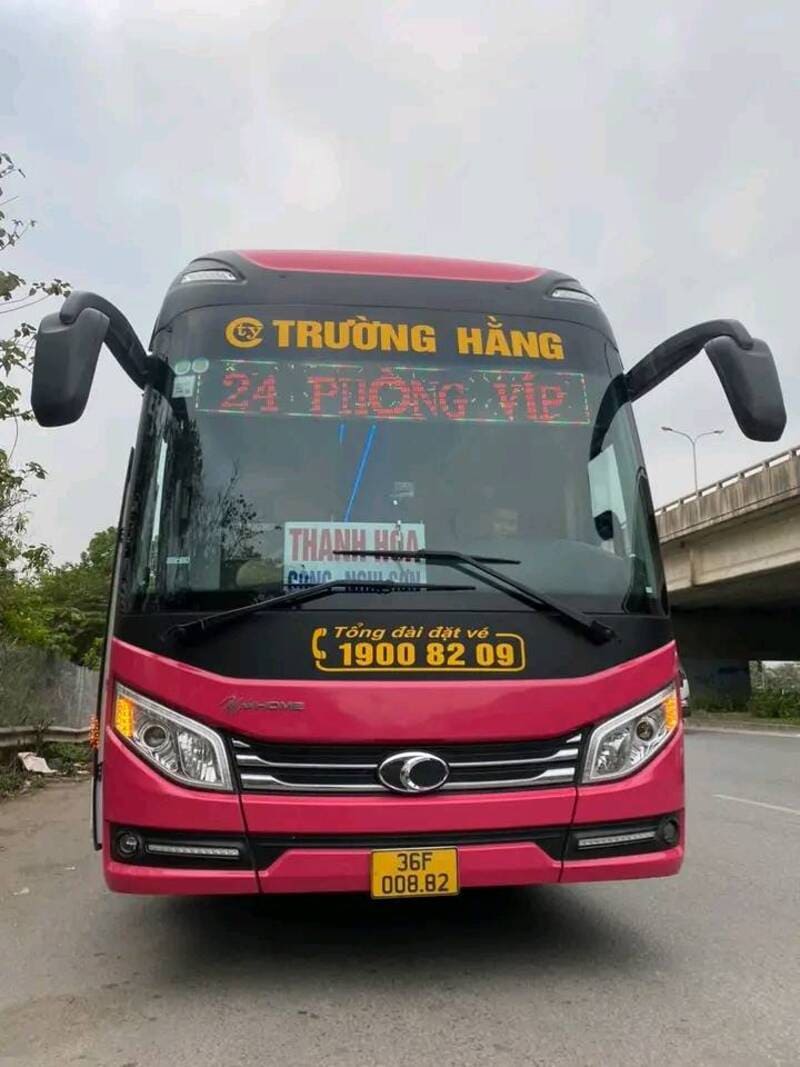 Nhà xe Trường Hằng Thanh Hóa Lâm Đồng Đà Lạt Hà Nội Bắc Giang