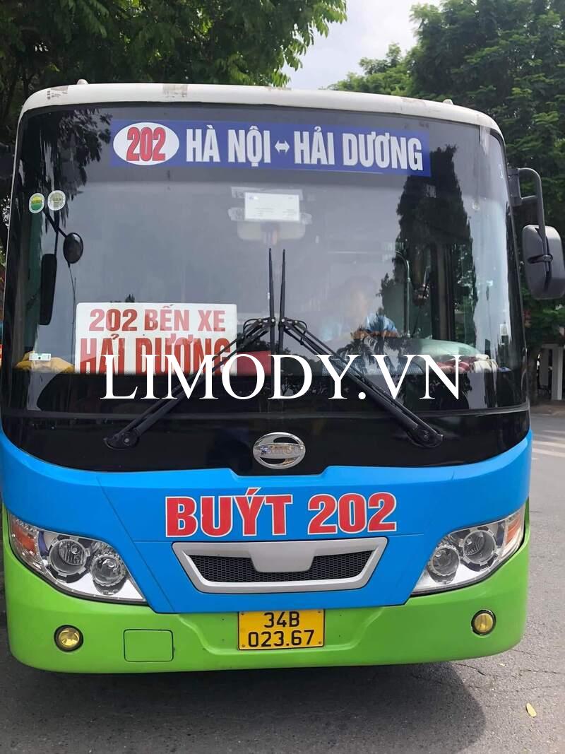 Xe bus xe buýt Hà Nội Hải Dương: giá vé và lịch trình tuyến A-Z