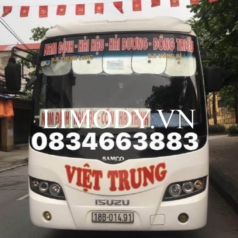 7 Nhà xe Nam Định Hải Dương đi Hải Hậu Giao Thủy Nghĩa Hưng