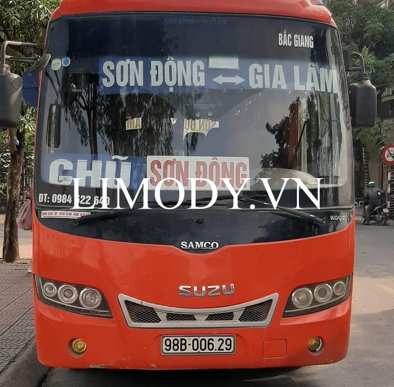 Top 5 Nhà xe Sơn Động Gia Lâm gọi ngay theo số điện thoại