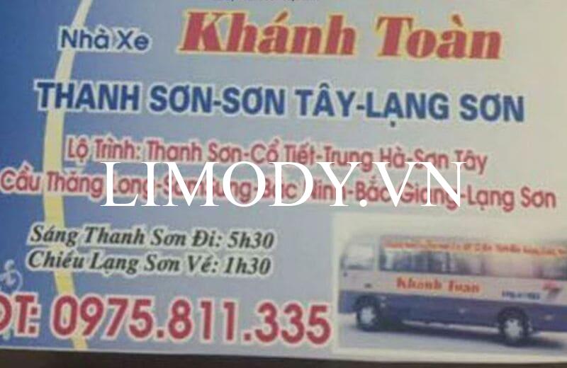 Top 4 Nhà xe Sơn Tây Lạng Sơn đặt vé xe khách giường nằm